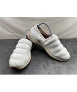 Columbia Loafers Women 10M Palermo Street Shoes White Quilted slip On Flats - $48.37 CAD