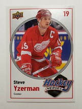 2010 - 2011 Steve Yzerman Upper Deck Series 1 Nhl Hockey Card HH4 Detroit Wings - £3.92 GBP