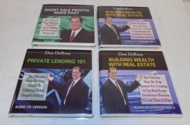 Lot of 4 Don DeRosa Money And Wealth Courses Audio CDs - $48.98