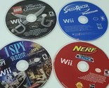 Nintendo Wii Games Lot of 4 Bundle I Spy Nerf Speed Racer Pirates Caribbean - £18.25 GBP