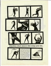 1996 Lycra Magazine Print Ad Clothes That Move the Way You Do - $12.55