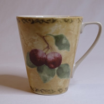 222 Fifth Cortland Plum Coffee Mug Cheri Blum Stoneware Micro &amp; Dishwasher Safe - £3.20 GBP