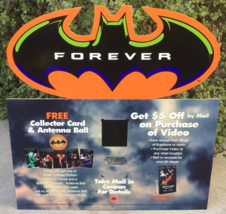 Union 76 Batman Forever Movie Plastic Gas Pump Topper Insert Sign 1995 Rare 927A - £144.39 GBP