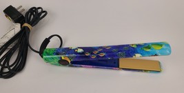 CHI Hair Care System 1&quot; Flat Iron Straightener Tropical Fish Corral  Print - £14.92 GBP