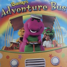 Barney Adventure Bus Kids Classic Collection VHS Video Tape VCR White Cassette - £7.95 GBP