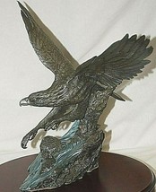 Franklin Mint The Alaska Chilkat Bald Eagle Preserve Pewter Eagle Paul Brunelle - £185.98 GBP