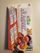  Vintage Sesame Street Scrabble Child Crossword Game 1992 Milton Bradley - $158.94