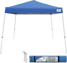 10&#39;X10&#39; Base 8&#39;X8&#39; Top-64 Sq.Feet Blue, Caravan Canopy Sports 21007800020. - £79.10 GBP