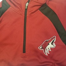 NHL Arizona Coyotes High Impact Half Zip Pullover  Mens Size M GIII Sports Red - £19.00 GBP