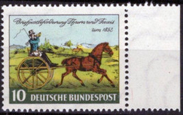 ZAYIX Germany 692 MNH Thurn &amp; Taxis Stamp Postal System Horses 042523S106 - £3.36 GBP