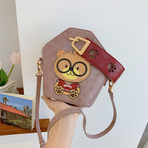  Fashion Cute Bucket Bag Hand Bag 2023 Autumn Cartoon Versatile Women&#39;s Shoulder - £45.61 GBP
