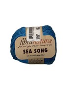 Fibra Natura Sea Song Cotton Seacell Worsted Yarn 40105 Blue Fibra Natur... - £4.71 GBP