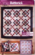 Aunt Nancy&#39;s Quilt Vintage 1998 Butterick Pattern 5732 Uncut - £8.96 GBP