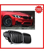 Replacement Kidney Grille with Double Slats for BMW 3 Series F30/F31 - $69.28 CAD