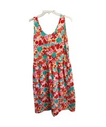 Vintage Benetton Made in Italy Floral Garden Party Sun Dress Size XS - $64.71 CAD