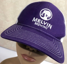 Melvin Brewing Eureka Missouri Beer Snapback Baseball Cap Hat - £12.54 GBP