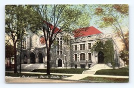 Collingwood Presbyterian Church Toledo Ohio OH 1914 DB Postcard O1 - £2.28 GBP