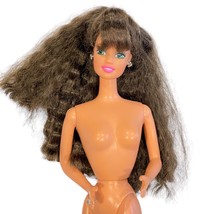 Vintage 1994 Barbie Dance Moves Teresa Articulated Doll Brown Crimped Hair OOAK - £11.67 GBP
