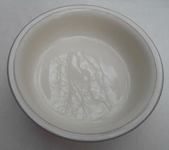 4 LENOX GLORIES ON GREY SOUP CEREAL BOWLS FOR THE GREY PATTERNS LOT 6 1/4&quot; - £34.04 GBP