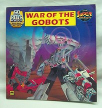 VINTAGE 1984 War of the Gobots Paperback Children&#39;s BOOK 1980&#39;s Robots - £11.87 GBP