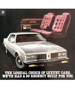 Oldsmobile 98 Regency Luxury Sedan 1979 Advertisement Automobilia DWKK4 - $34.31 CAD