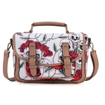 Women s bag 2021 large capaicty handbags canvas shoulder bag skull print crossbody bags thumb200