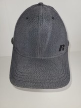 Russell Athletic Cap Solid Gray L/XL Fitted Look- Stretch - $7.99