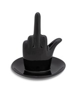 Middle Finger Ceramic Ring Holder-Choice of Color - £19.97 GBP