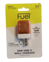 FUEL Brites 30W USB-C PD Compact GaN Power Adapter, Vibrant Orange, #1672189_1 - £14.24 GBP