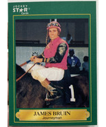 1991 James Bruin Journeyman Jockey Star Cards Horse Racing #51 - £7.82 GBP