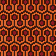The Shining Hotel Carpet Pattern - Drink Coaster - £3.98 GBP