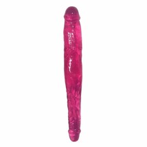 Curve Novelties Lollicock Sweet Slim Stick Double Dildo, Pink - £23.84 GBP