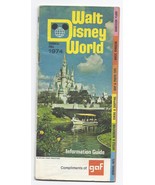 1974 GAF Walt Disney World Guide book - €42,96 EUR