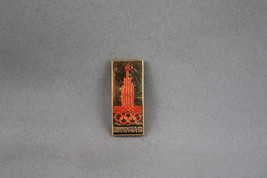 Summer Olympic Games Pin - Moscow 1980 Official Logo - Stamped Pin - $15.00