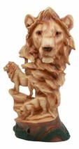 Ebros Savanna Safari Lion Bust Statue 13&quot;Tall Lion King Pride Rock Lion ... - £32.25 GBP