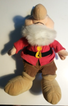 Vintage Disney Store Grumpy Dwarf 16” Plush! Snow White 7 Dwarfs - £10.05 GBP