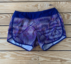 Nike dri fit Women’s athletic shorts Size M purple sf24 - £11.29 GBP