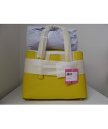 New Kate Spade Margaux medium satchel handbag crossbody Yellow - £193.64 GBP