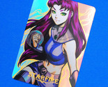 DC Comics Teen Titans Starfire Rainbow Foil Holo Character Figure Art Card - $14.99