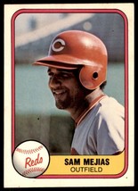 1981 Fleer - #219 Sam Mejias Cincinnati Reds Baseball Card - $1.44