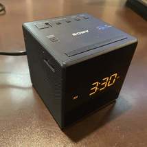 Sony ICF-C1 Cube Alarm Clock - £55.75 GBP