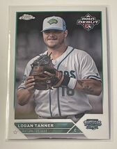 2023 Topps Pro Debut Chrome #PDC-52 Logan Tanner RC Daytona Tortugas Roo... - $1.70