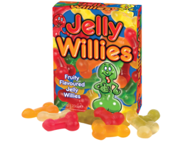 PENIS GUMMIES JELLY WILLIES FRUITY CANDIES ADULT SOFT CHEWS 4.23 oz - $10.88
