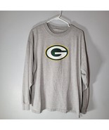 Green Bay Packers Shirt Mens Large Gray Sports Illustrated Long Sleeve G... - £10.99 GBP