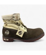 Timberland Roll Top Oatmeal Brown Mens Boot Waterproof Combat - $162.93 CAD