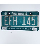2009 United States Vermont Green Mountain Passenger License Plate EFH 145 - $25.73