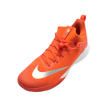 Nike Men&#39;s Zoom Shift TB Mid Basketball Shoes Orange/Silver/White Size 17 - £75.36 GBP