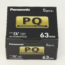 Panasonic Professional AY-DVM63EB Mini DV Digital Video Cassettes 63 Min... - $44.10
