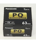 Panasonic Professional AY-DVM63EB Mini DV Digital Video Cassettes 63 Min... - $44.10