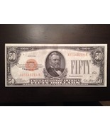 Reproduction Old United States $50 Bill Gold Certificate 1928 Ulysses Gr... - $3.99